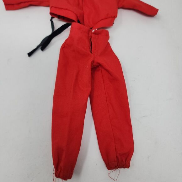 Vintage GIJoe Clothes For 12 inches Action Figure Rare Red Military Pants Jacket - Picture 5 of 8